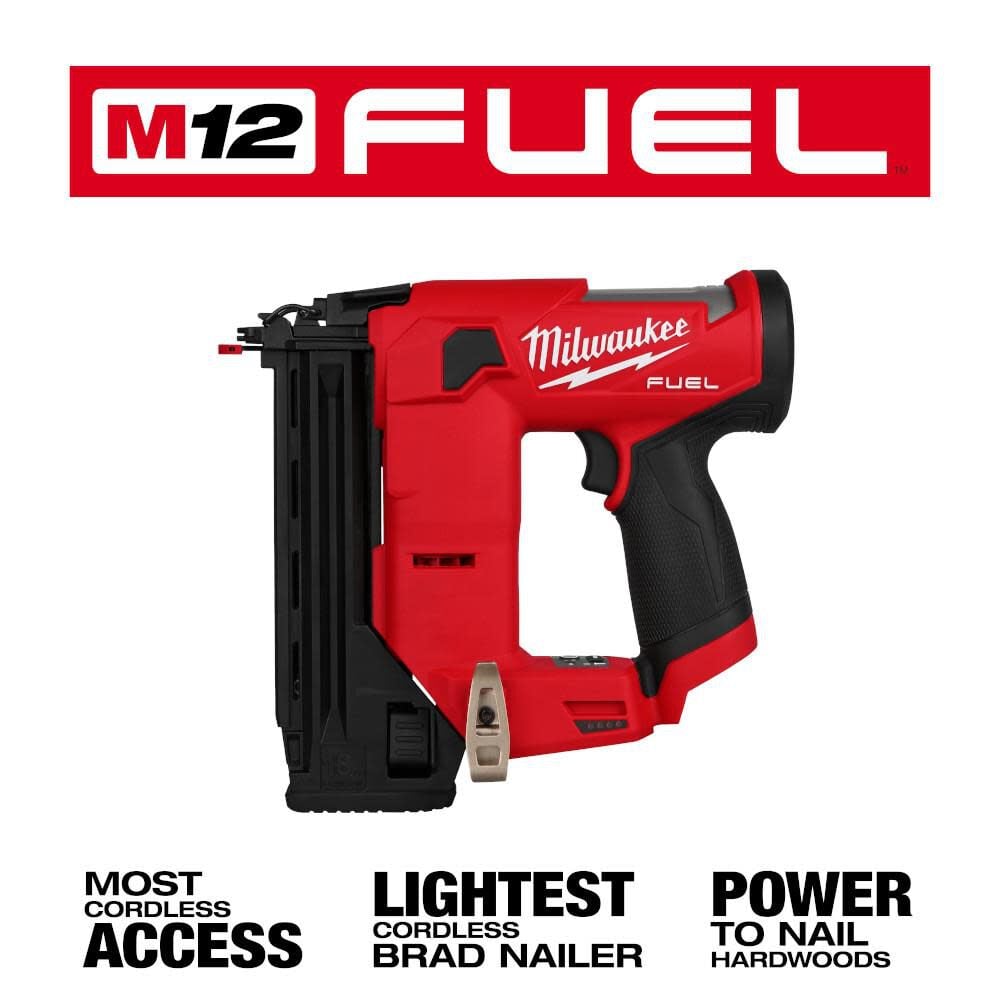 Milwaukee 2541-20 - M12 FUEL™ 18 Gauge Compact Brad Nailer