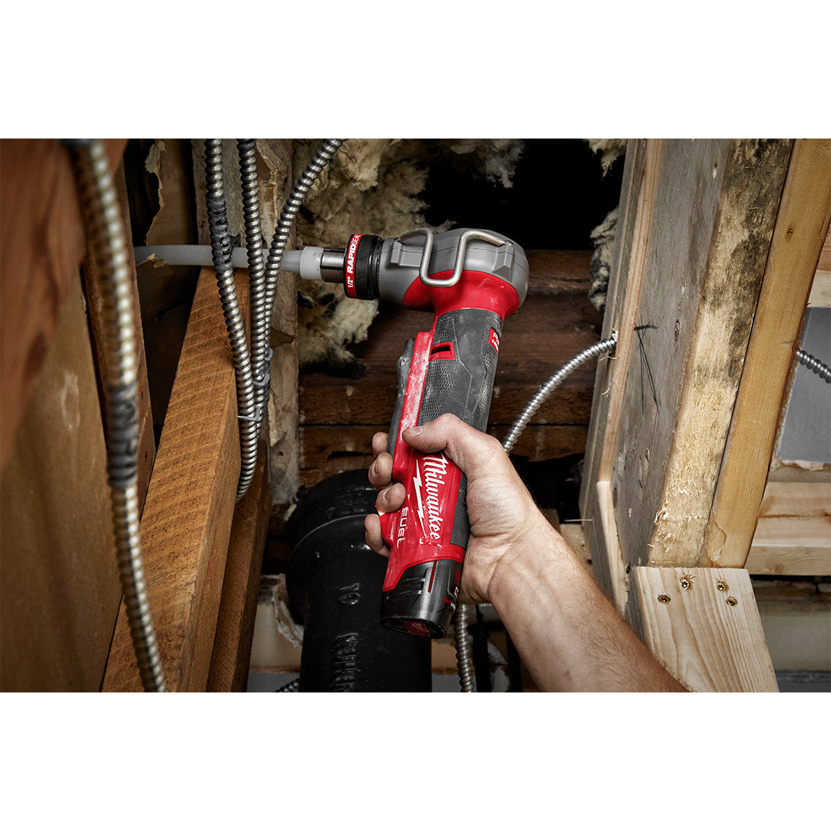 Milwaukee 2532-22 - M12 FUEL™ ProPEX® Expander Kit w/ 1/2"-1" RAPID SEAL™  ProPEX® Expander Heads