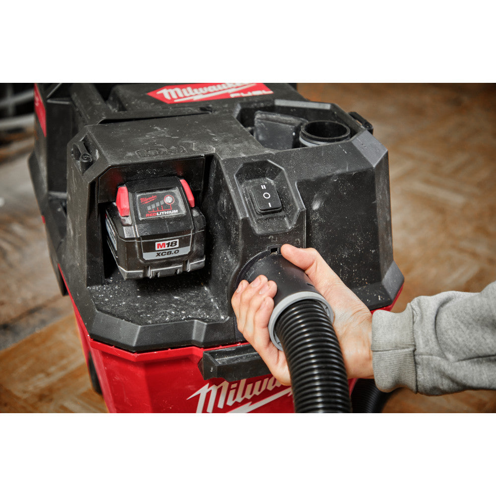 Milwaukee 0910-20 - Aspirateur eau et poussière M18 FUEL™ 6 gallons