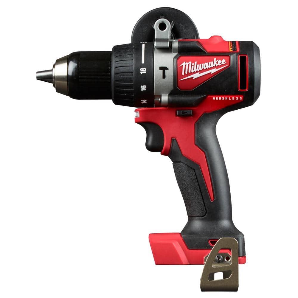 Milwaukee 2902-20 M18 1/2" Brushless Hammer Drill/Driver (Tool Only) - View 3