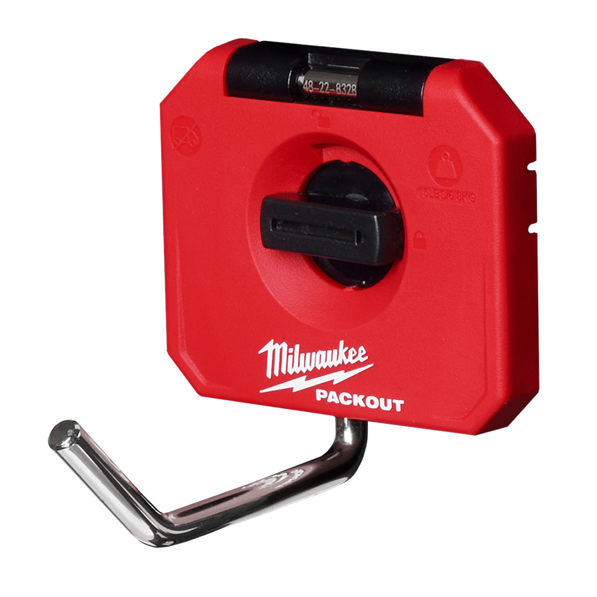 Milwaukee 48-22-8328 - PACKOUT™ 4" einzelner gerader Haken