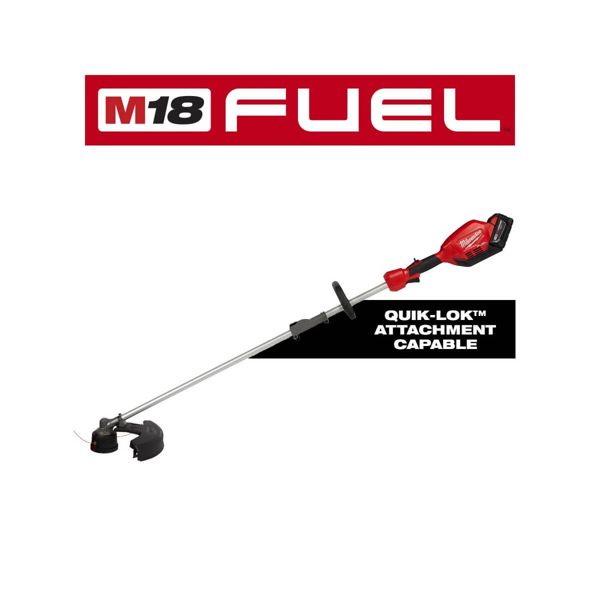 Milwaukee 2825-21ST - Kit coupe-bordures M18 FUEL™ avec QUIK-LOK™