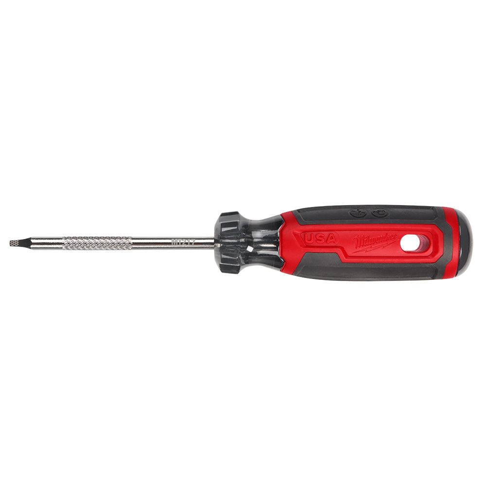 Milwaukee MT217 - #1 Square 3" Cushion Grip Screwdriver (USA)