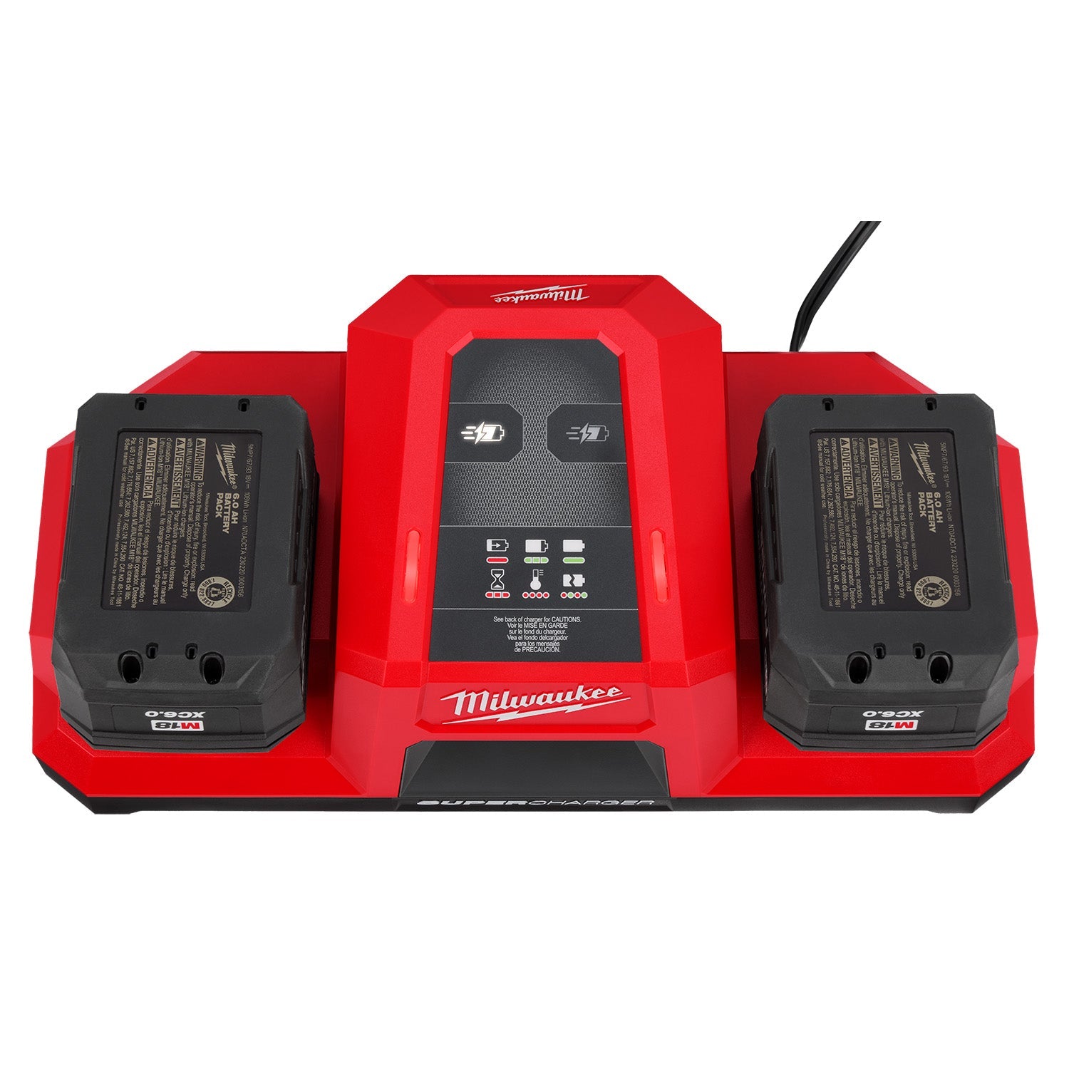 Milwaukee 48-59-1815 - Superchargeur simultané à deux baies M18™