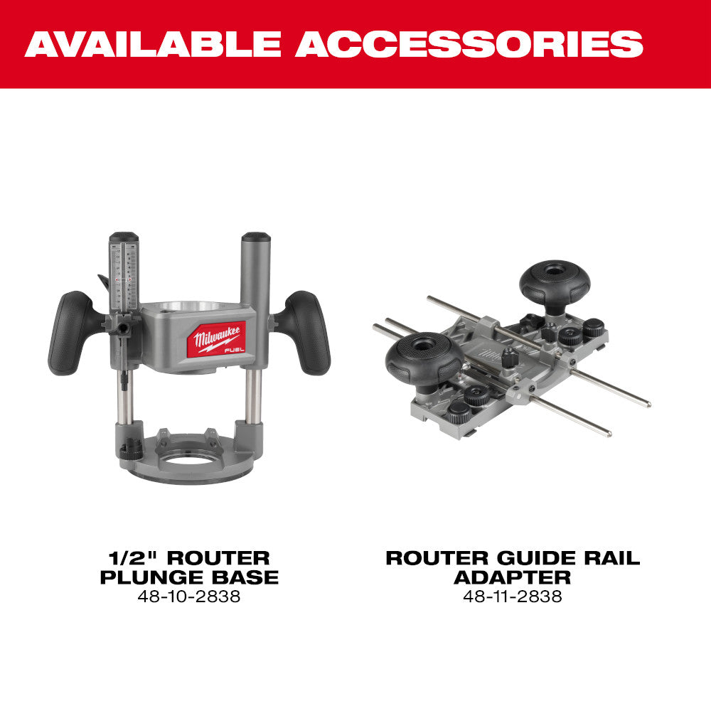 Milwaukee 2838-21 - M18 FUEL™  1/2" Router Kit