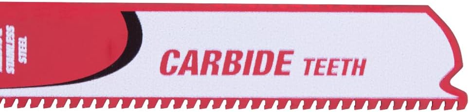 DIABLO DS0908CF10C - 9" 8TPI Carbide Steel Demon Recip Blade for Thick Metal (10pk)