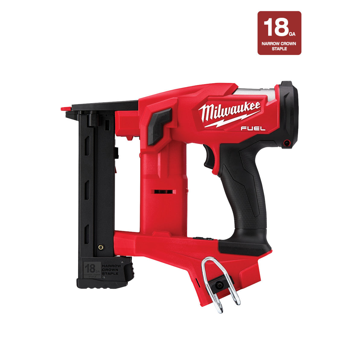 Milwaukee 2749-20 - Agrafeuse à couronne étroite M18 FUEL™ calibre 18, 1/4 po