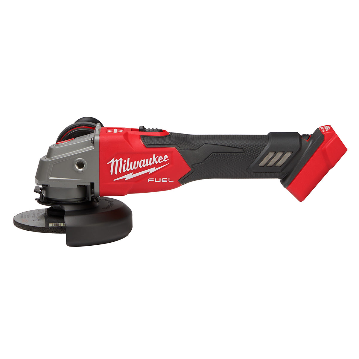 Milwaukee 2889-20 - M18 FUEL™ 4-1/2" / 5" Schleifer mit variabler Geschwindigkeit und Bremse, Schiebeschalter-Arretierung