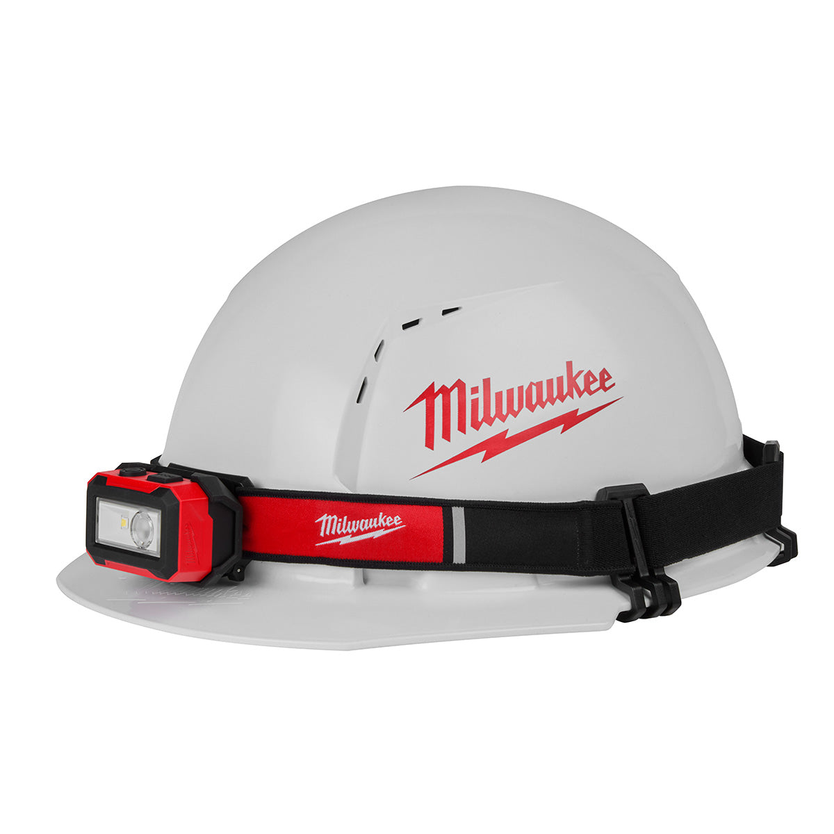 Milwaukee 2012R – Wiederaufladbare magnetische Stirnlampe und Arbeitsleuchte