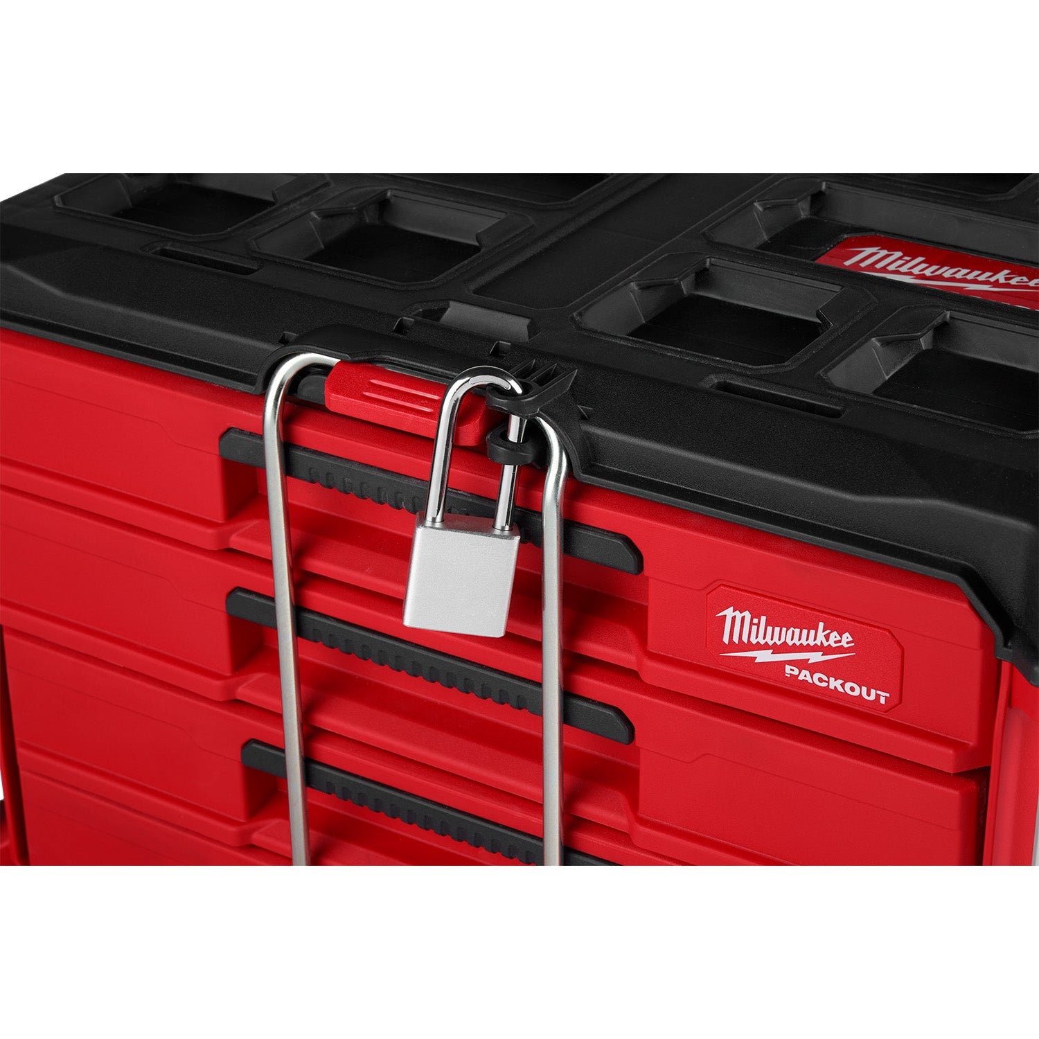 Milwaukee 48-22-8444 - PACKOUT™ Werkzeugkasten mit 4 Schubladen