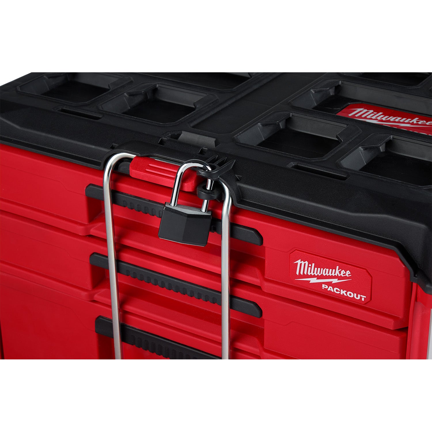 Milwaukee 48-22-8447 - PACKOUT™ Werkzeugkasten mit 3 Schubladen und mehreren Tiefen