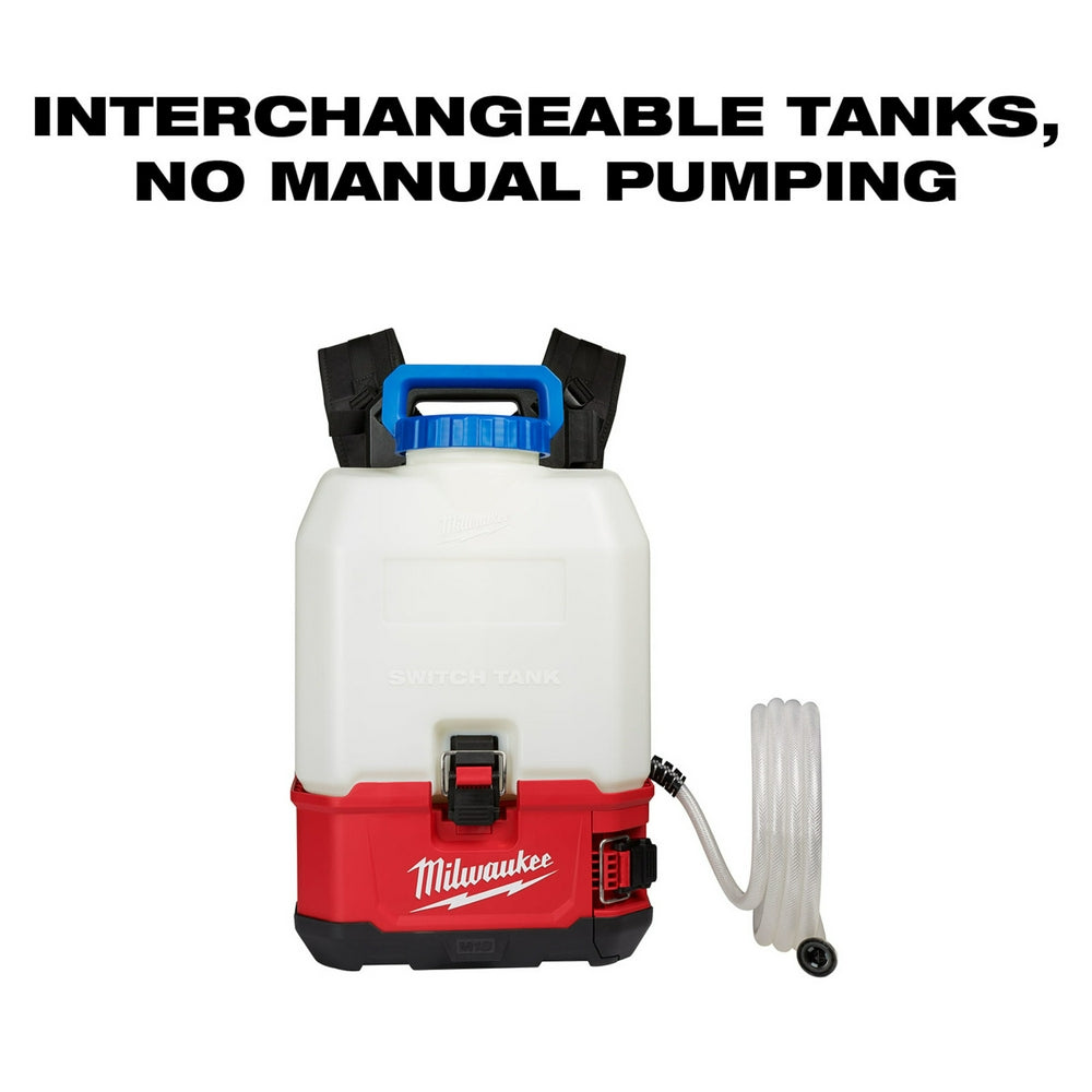 Réservoir d'alimentation en eau Milwaukee 49-16-28WS - SWITCH TANK™ de 4 gallons