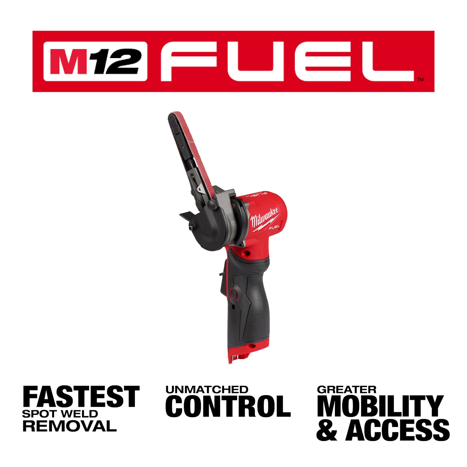 Milwaukee 2483-20 ​​- M12 FUEL™ 3/8" X 13" Bandfeile