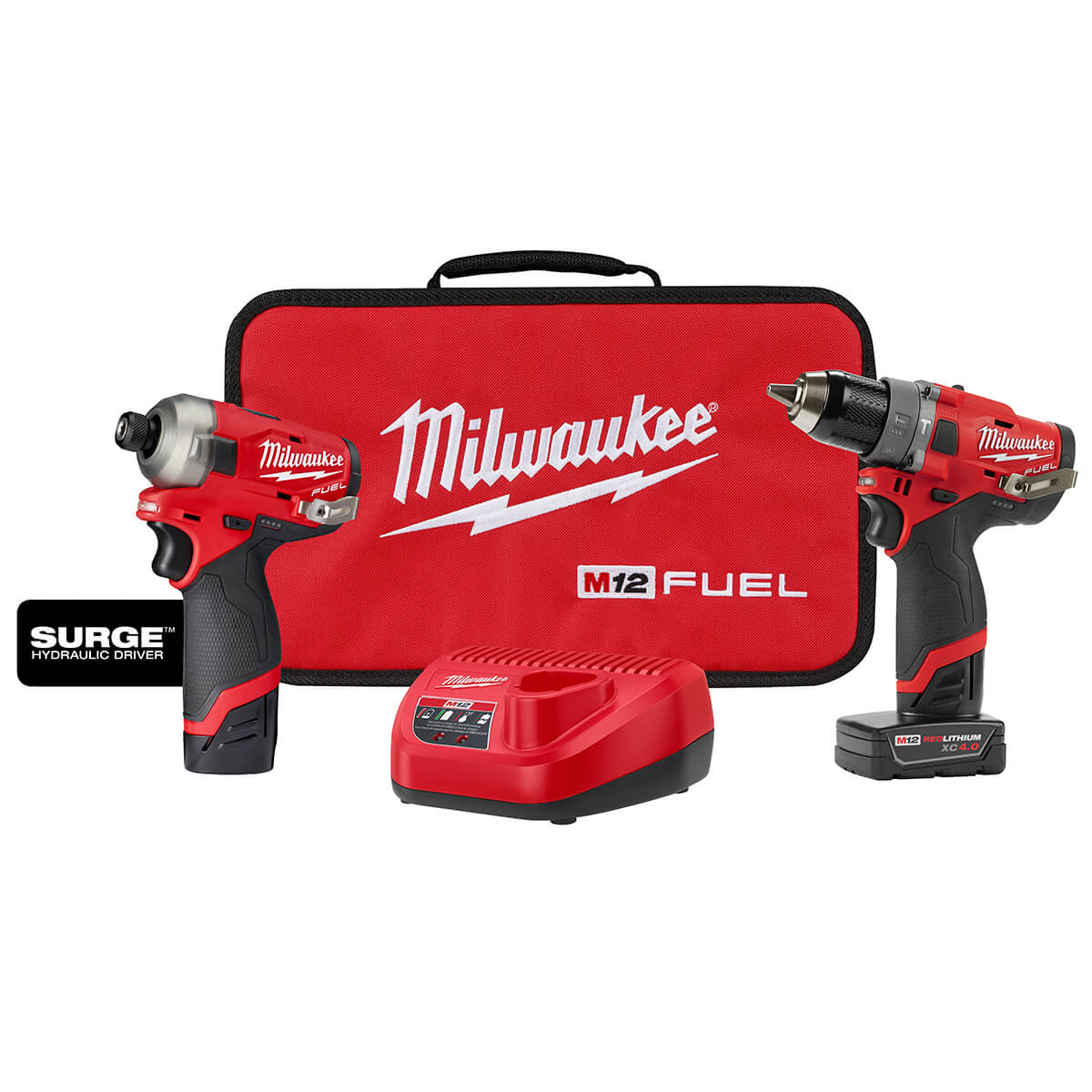 Milwaukee 2582-22 - M12 FUEL™ SURGE™ HDD 2-PC Combo Kit