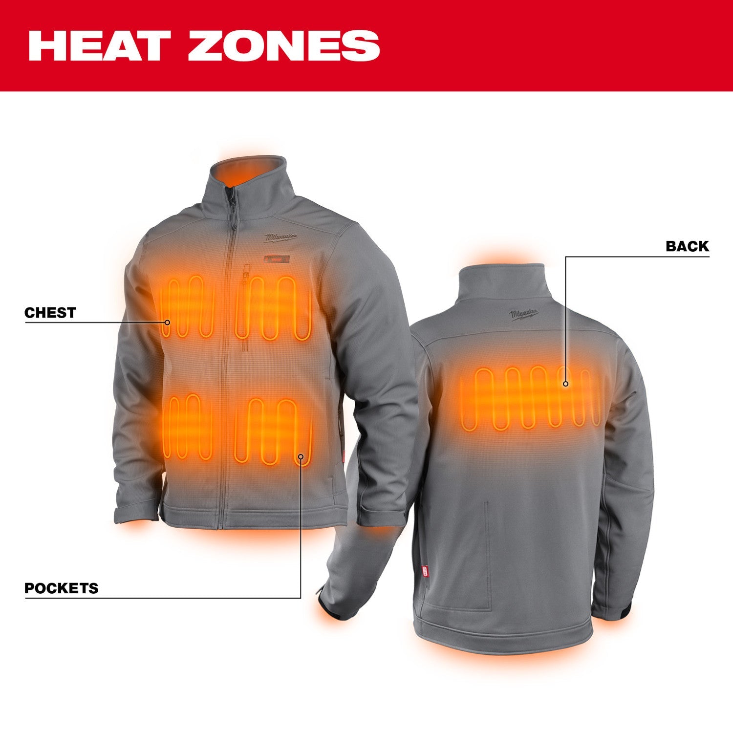 Milwaukee 204BL-21M - M12™ Heated TOUGHSHELL™ Jacket Kit - Blue M