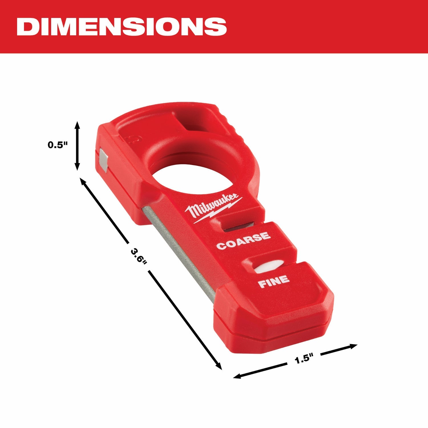 Milwaukee 48-22-1590 - Compact Knife Sharpener