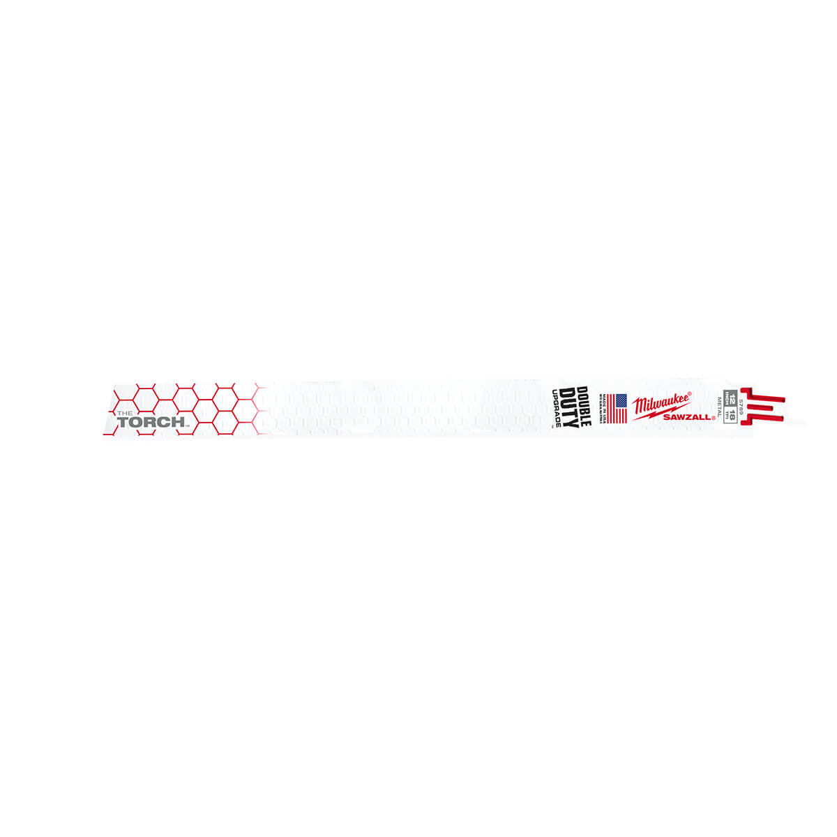 Milwaukee 48-00-5789 - Lames Sawzall® The Torch™ 12 po 18 TPI (paquet de 5)