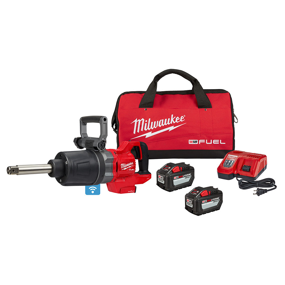 Milwaukee 2869-22HD - M18 FUEL™ 1" D-Handle Ext. Anvil High Torque Impact Wrench w/ ONE-KEY™- Kit