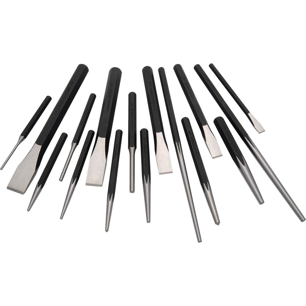 Dynamic 16pc Punch & Chisel Set