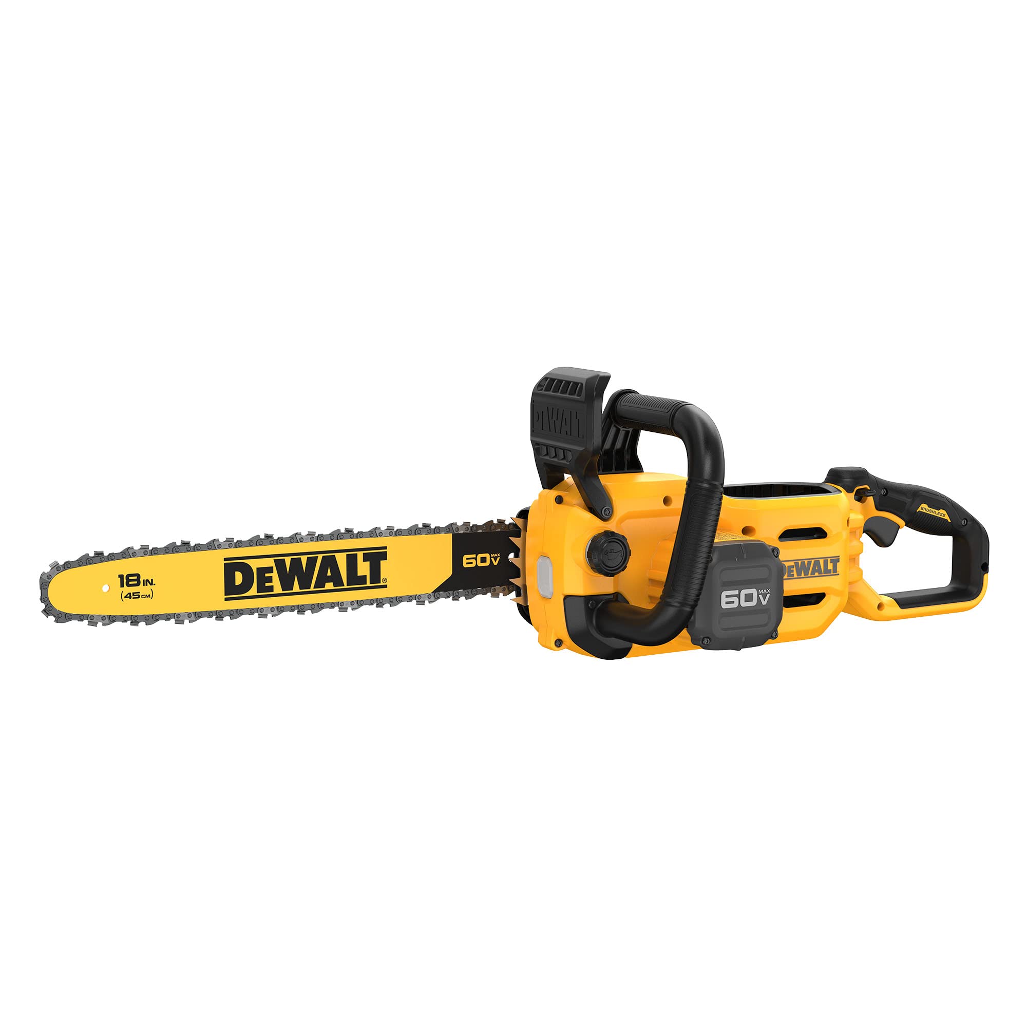 DEWALT DCCS672B-60V MAX* Brushless Cordless 18 in. Chainsaw (Tool Only)