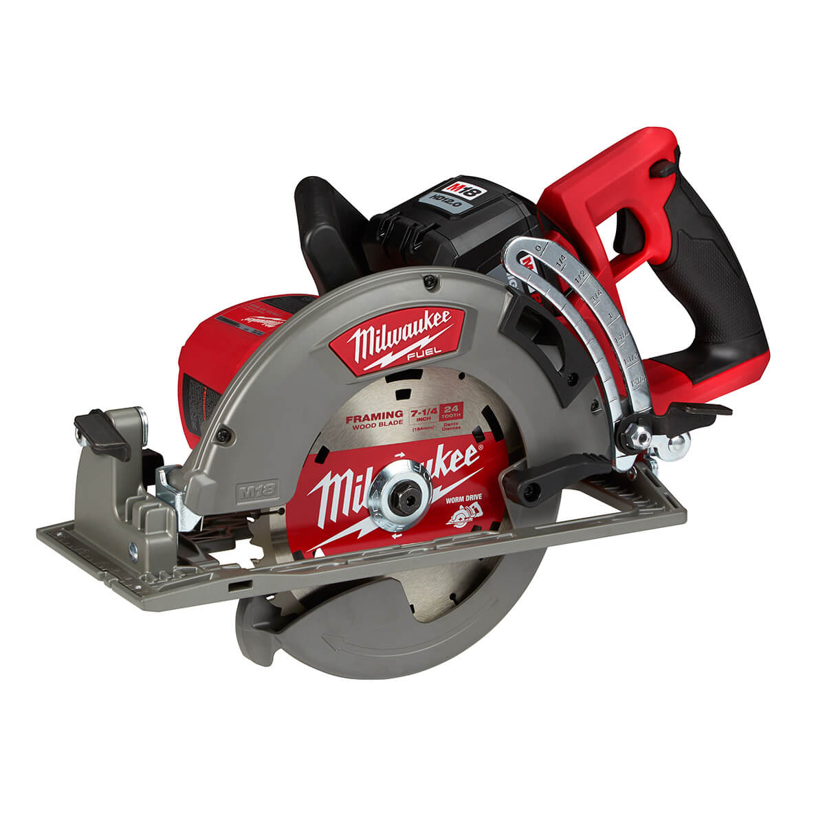 Milwaukee 2830-21HD - M18 FUEL™ Kreissägen-Set mit hinterem Griff, 7-1/4 Zoll