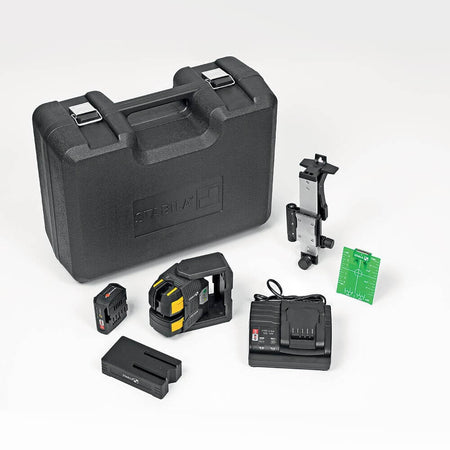 STABILA STA-03520 - LAX 500 G 12V Green Cross-Line & Plumb Laser Kit