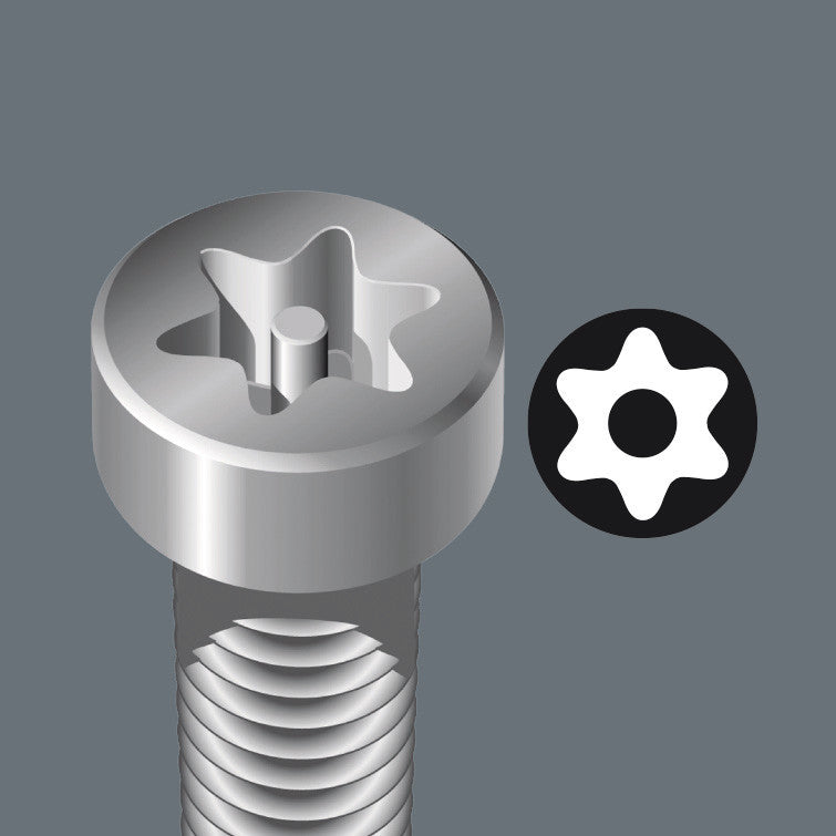 Wera T10 Tamper-Resistant Torx Driver Bit