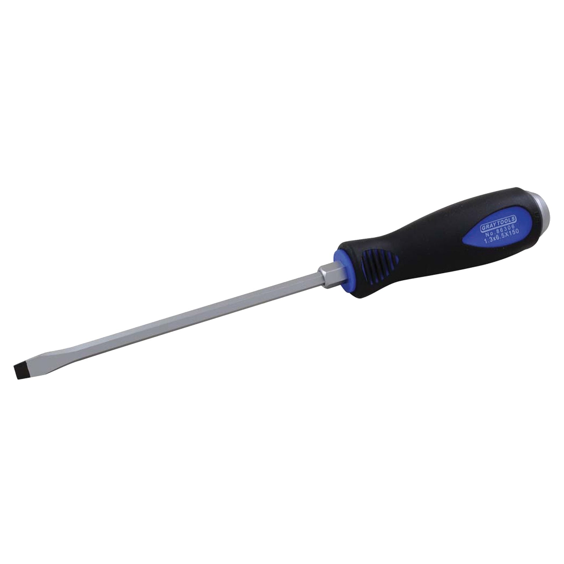 Gray Tools GT-86406 - SCREWDRIVER HD SLOTTTED 18IN LG GRAY