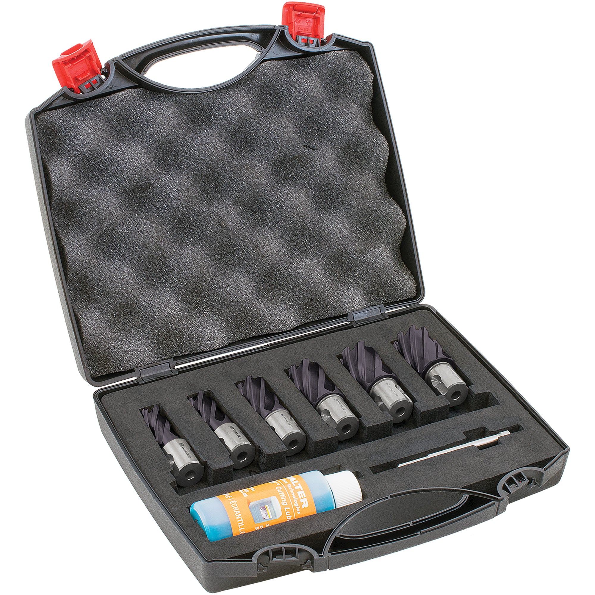 Walter WAL-05B992 ICECUT Annular Cutter Kit (6-Piece, 2" Depth)