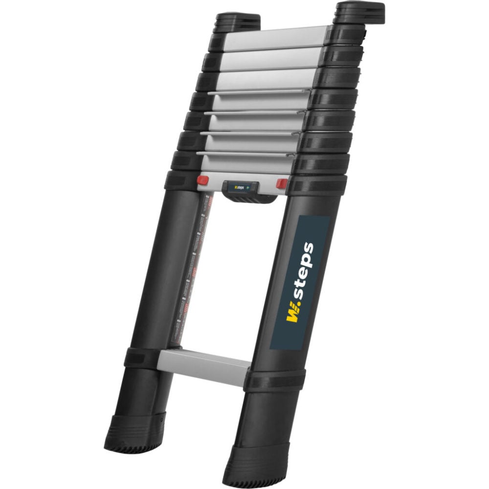 W.Steps 72230-585 PRIME 9.5 FT Telescopic Ladder - 330 lbs Capacity