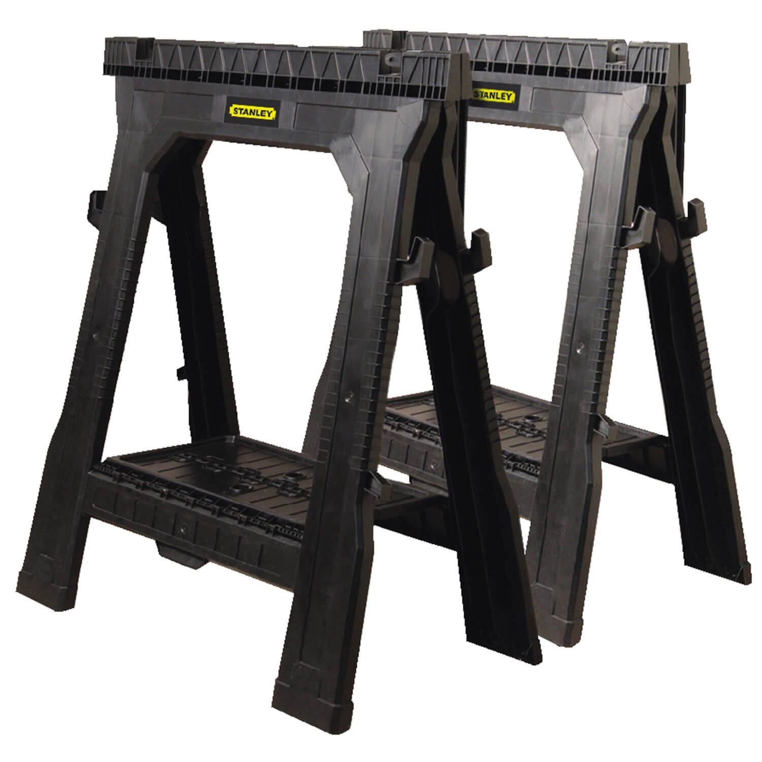 Stanley 060864R Folding Sawhorse (2-Pack) - wise-line-tools