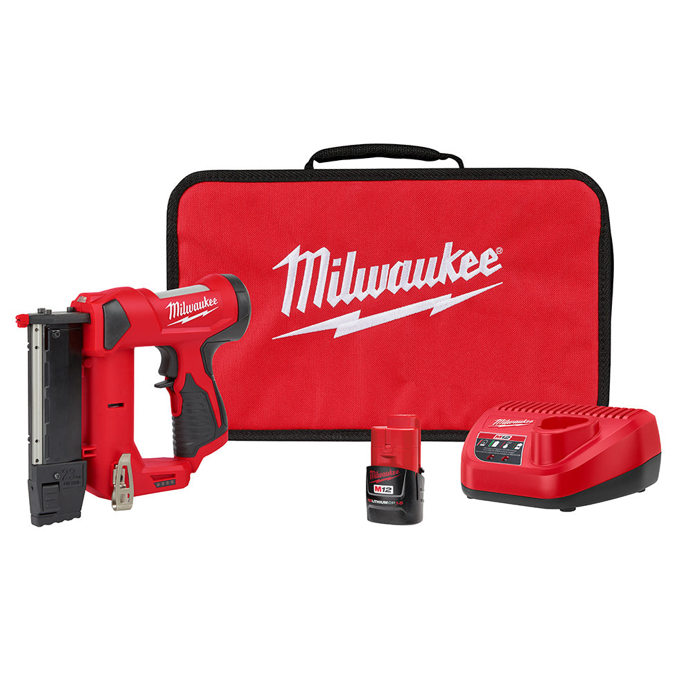 Milwaukee 2540-21 -M12™ 23 Gauge Pin Nailer Kit
