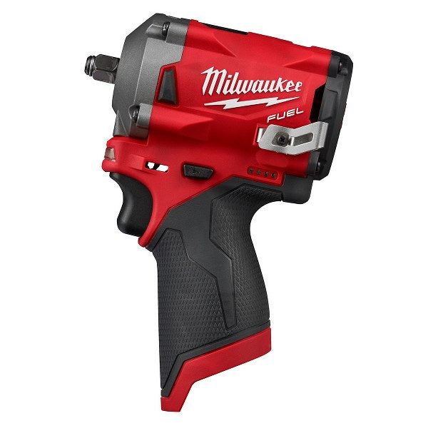 Milwaukee 2554-20 - M12 FUEL 3/8" Stubby Impact Wrench - wise-line-tools