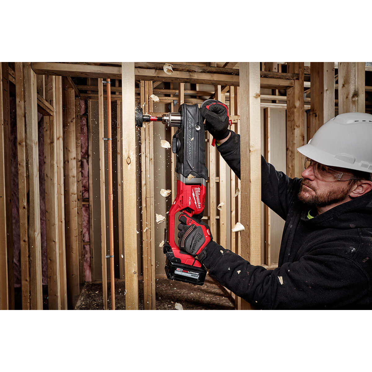Milwaukee 2809-22 - M18 FUEL™ SUPER HAWG™ 1/2" Right Angle Drill Kit - wise-line-tools