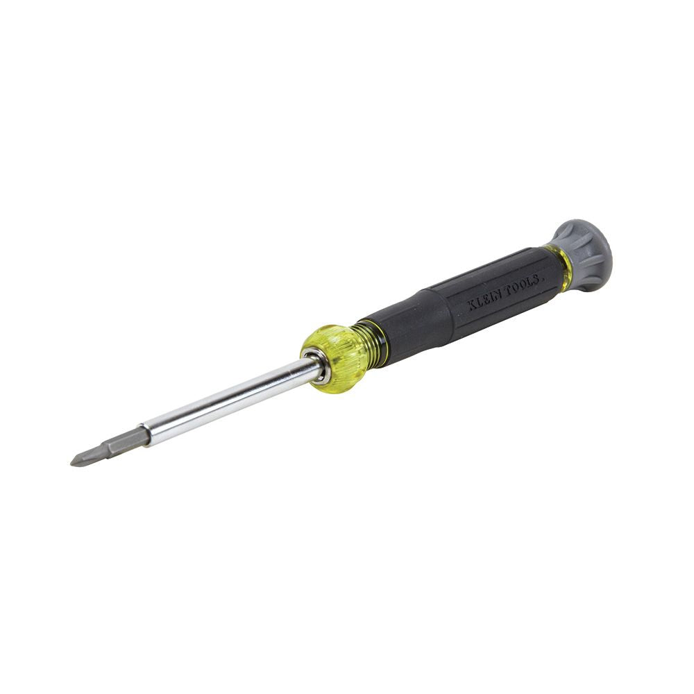 Klein 32581  -  Multi-Bit Electronics 4-in-1 Screwdriver - Phillips & Slotted