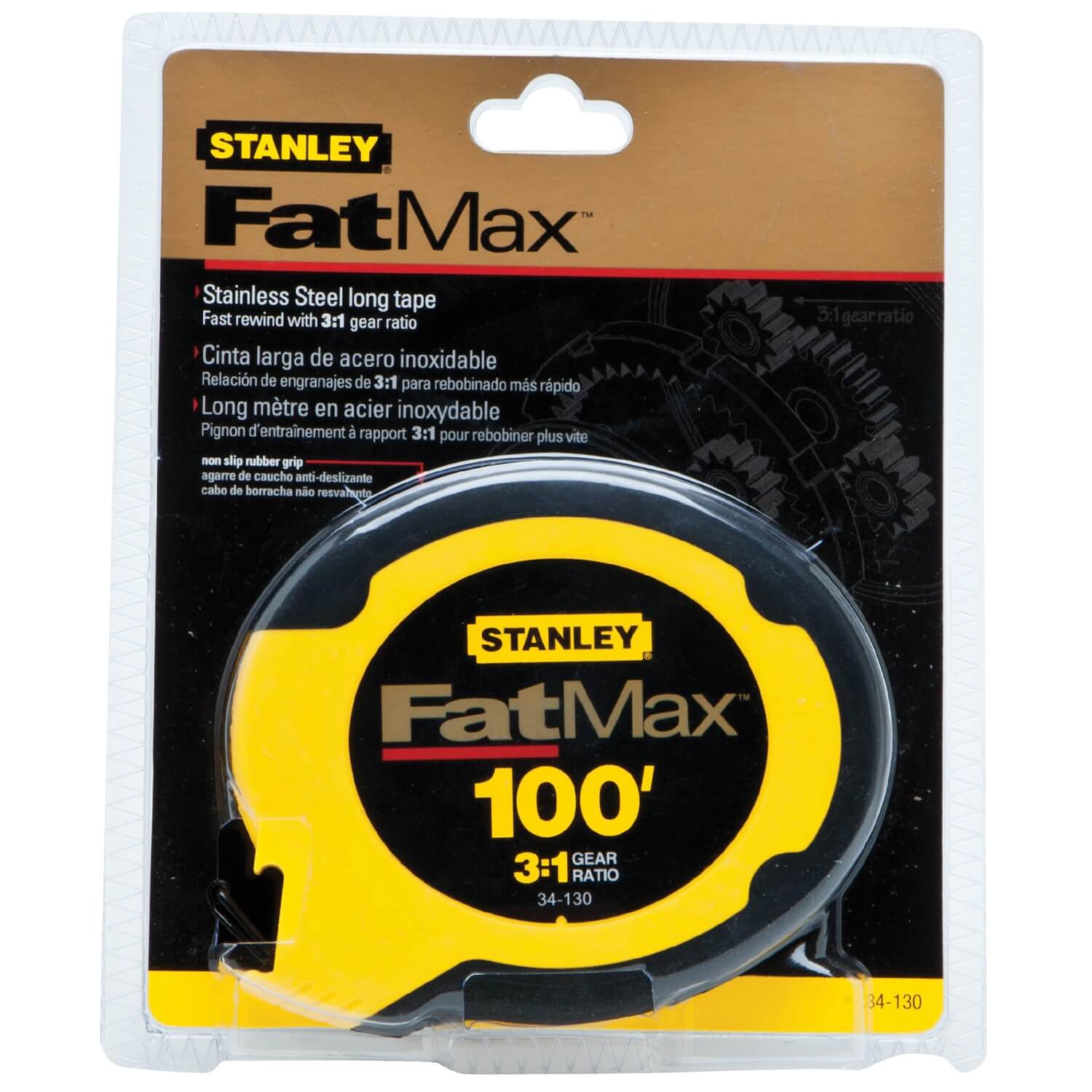 Stanley 34-130 - 100' Fatmax Tape - wise-line-tools
