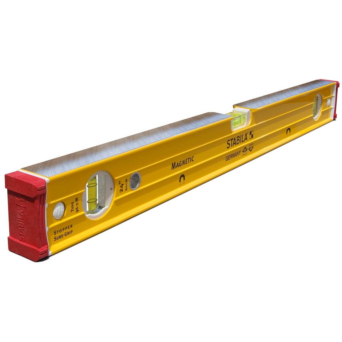 Stabila 38624  - 24" Magnetic Level - Type 96-2-M - wise-line-tools