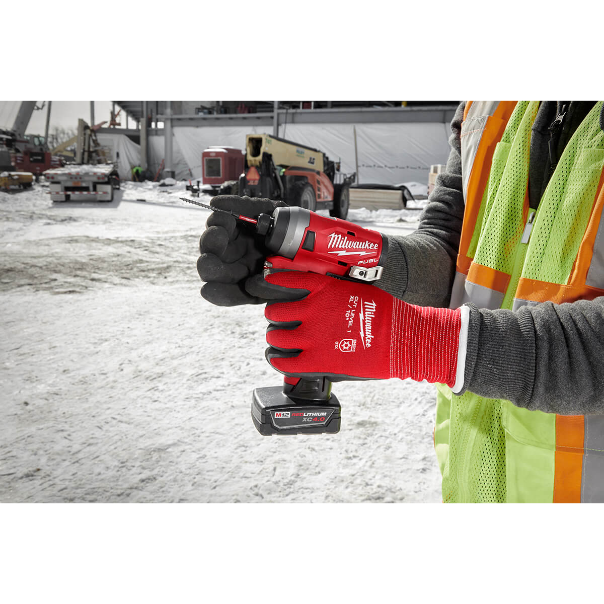 Milwaukee Cut Level 1 Insulated Gloves - XL - wise-line-tools