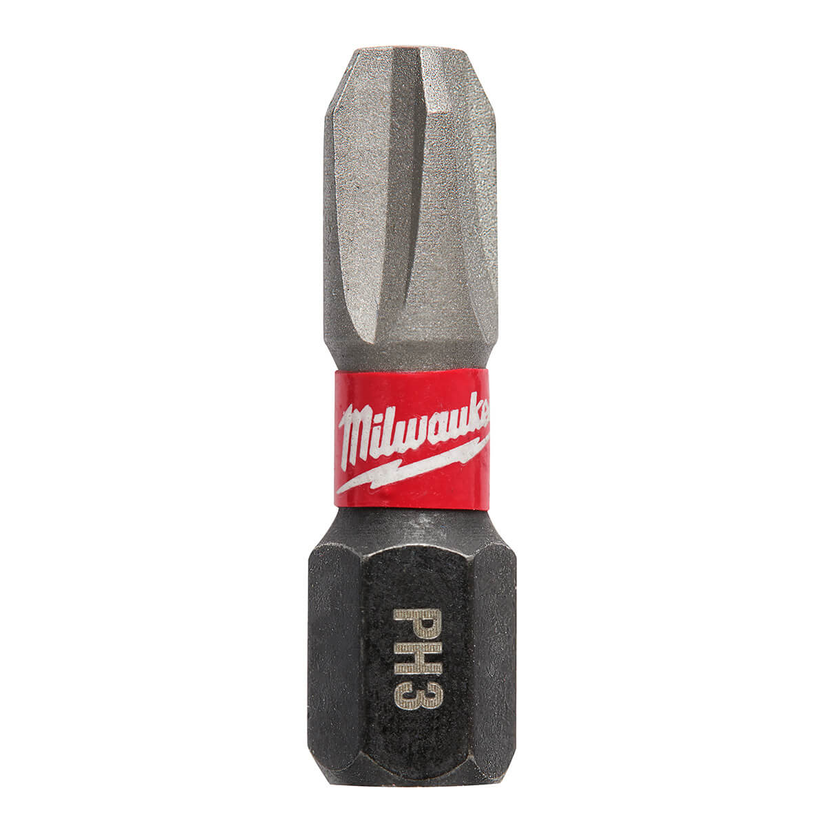 Milwaukee 48-32-4713  -  SHOCKWAVE™ INSERT BIT PHILLIPS #3 - BULK (25) - wise-line-tools