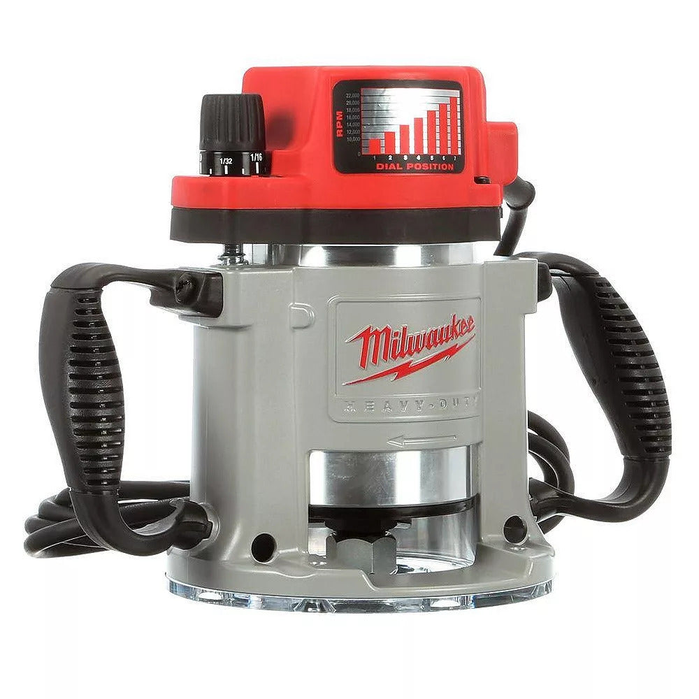 Milwaukee 5625-20  -  3-1/2 Max HP Fixed-Base Production Router