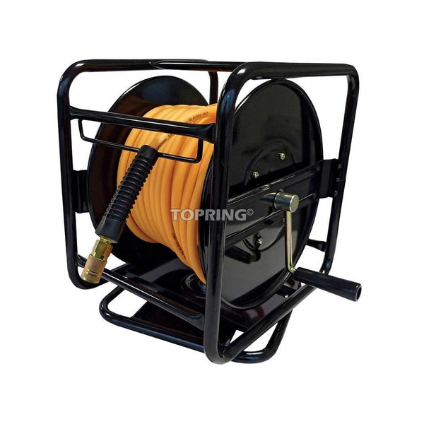 PolyReel Portable Hose Reel With Eco Flex Air Hose - wise-line-tools