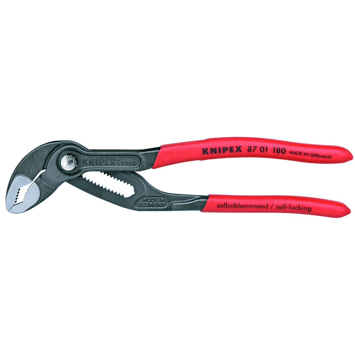 Knipex 8701180 - 7" Cobra Water Pump Pliers - wise-line-tools