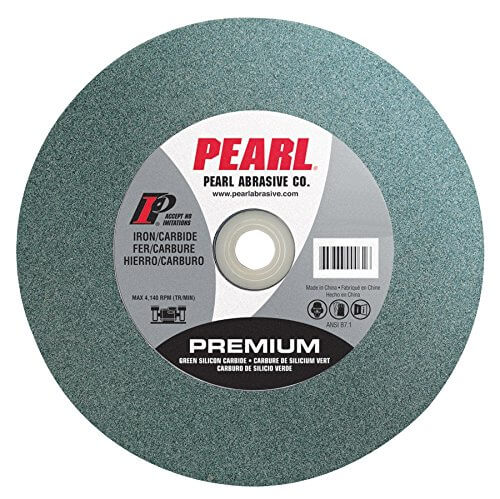 Pearl 8" x 1" x 1" 120 Grit Grinding Wheel - wise-line-tools