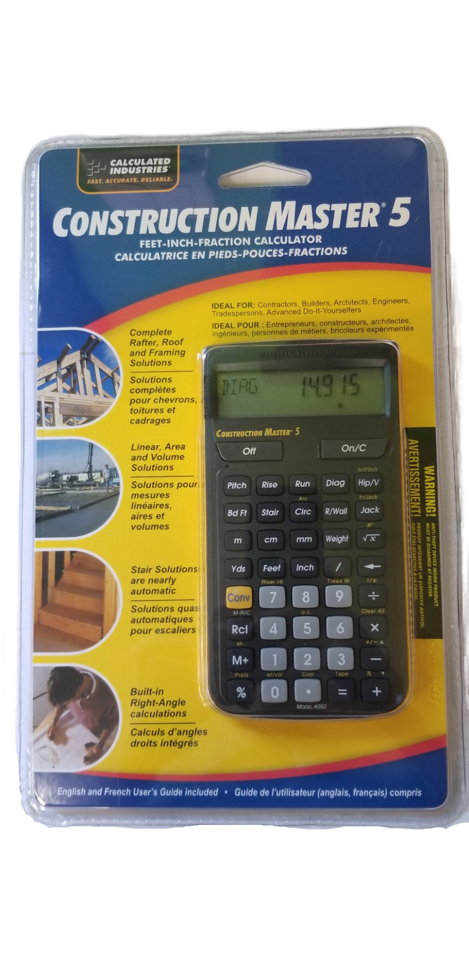 Construction Master 5 calculator