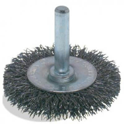 Pearl 3" x .0118 x 1/4" Crimped Wheel End Brush - wise-line-tools
