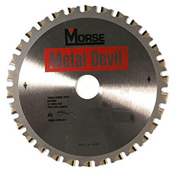 Morse 7-1/4" 68T Thin Metal Cutting Saw Blade - wise-line-tools