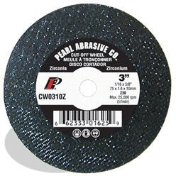 Pearl 3 x 1/16 x 3/8 - 30 Grit Cut off Wheel - wise-line-tools