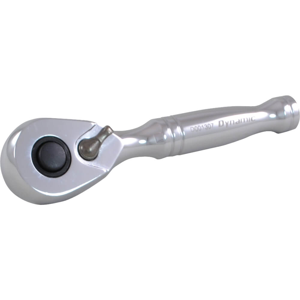 DYNAMIC 1/4" DR. STUBBY RATCHET - 48 TEETH - wise-line-tools