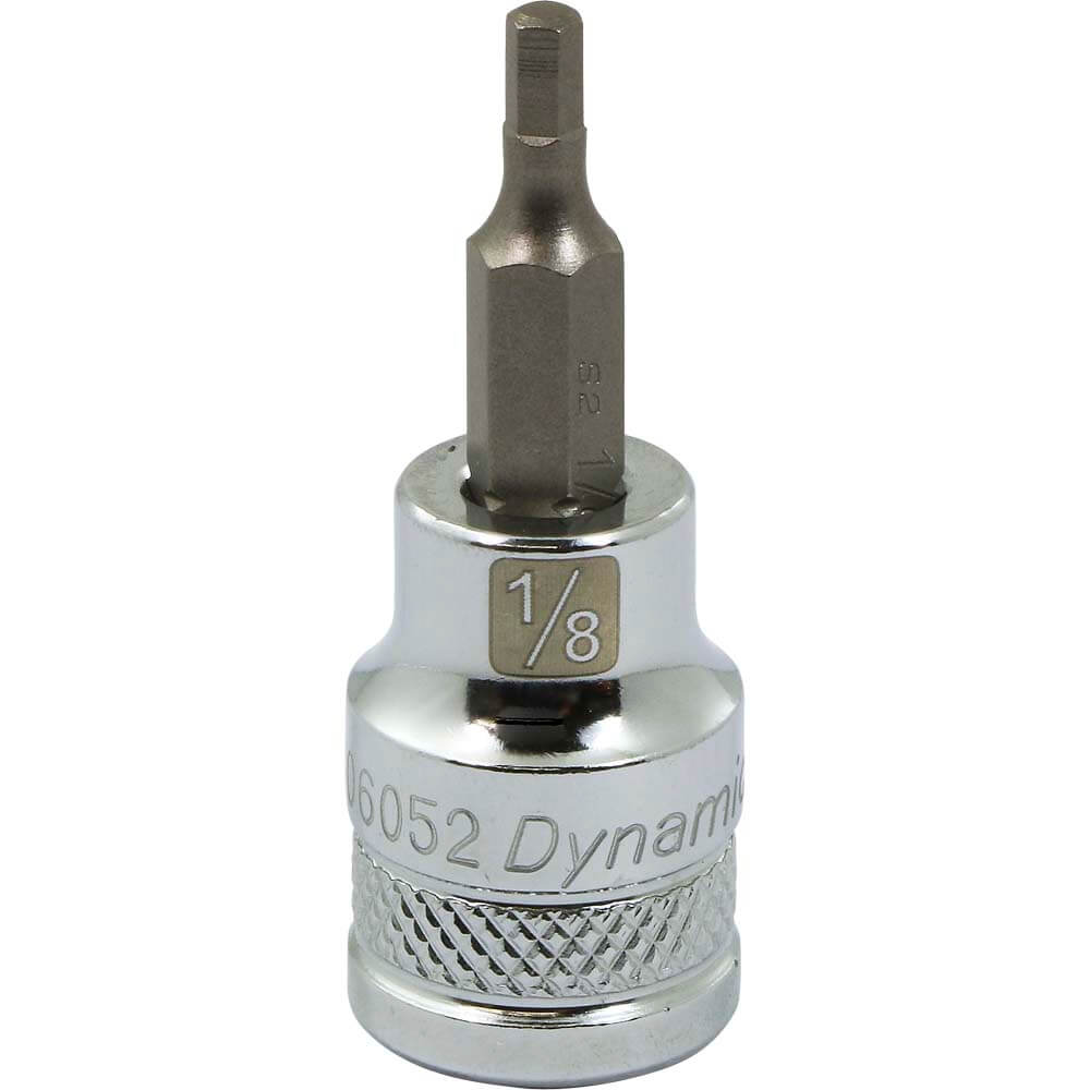 Dynamic 3/8" D BIT Socket HEX 1/8" - wise-line-tools