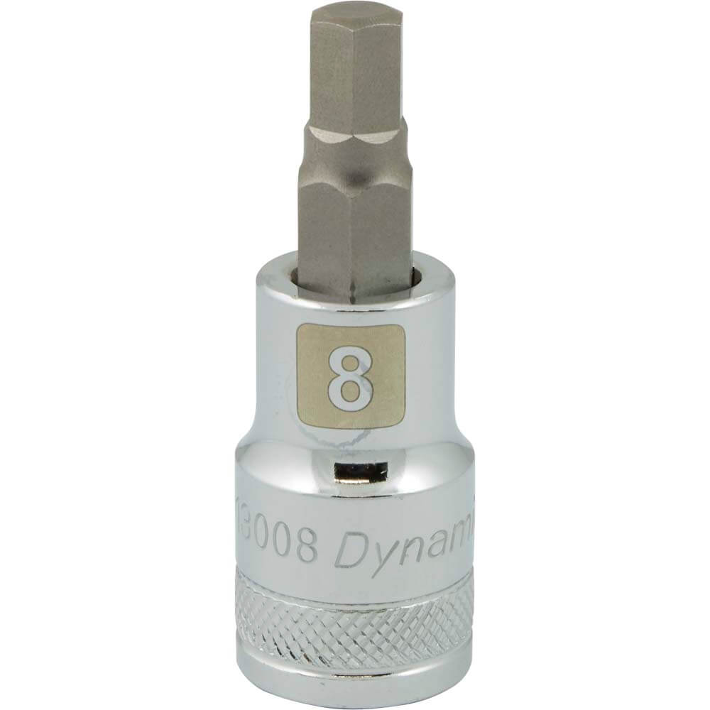 DYNAMIC 1/2" D BIT SKT HEX 8 MM - wise-line-tools